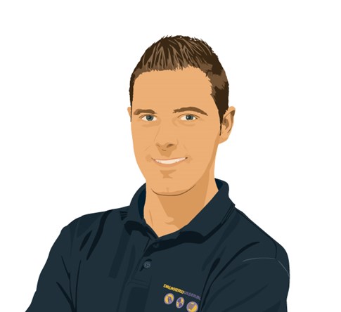 team illustratie Drukkerij Gelderblom 