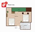 plattegrond kamer roos