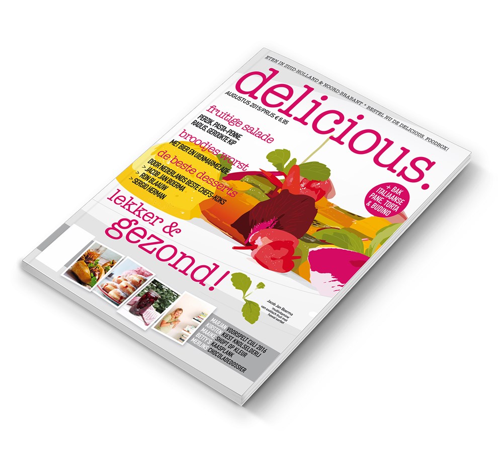 baixo illustraties voor magazine