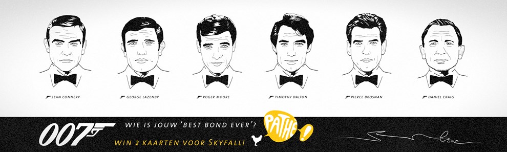 007 James Bond illustraties